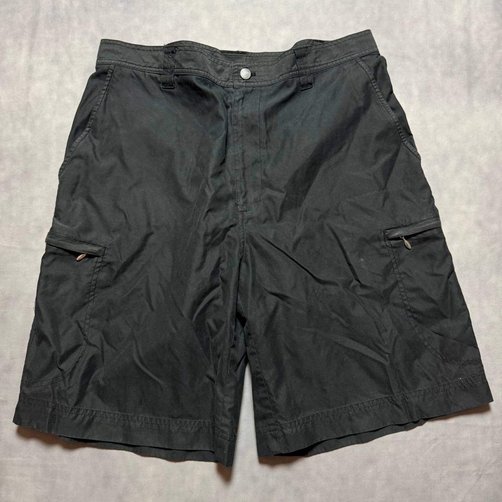 Callaway Golf X Series Cargo Shorts Mens 34 Black Zip Pocket Gorpcore Techwear